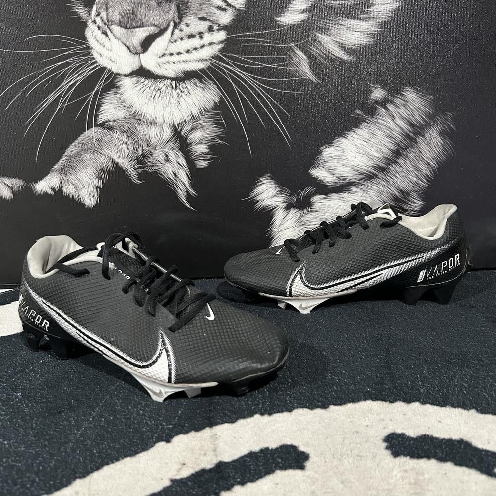 Nike Vapor Edge Speed 360 CD0082-001 Soccer Cleats Men's 7.5 Black Synthetic